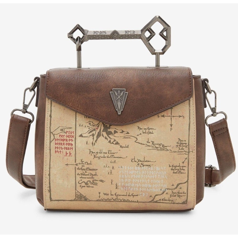 NEW Her Universe The Hobbit Thorin's Map Key Crossbody Bag Key Handle Handbag